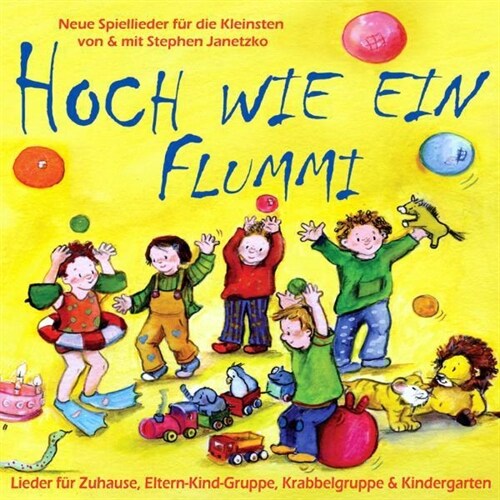 Hoch wie ein Flummi, Audio-CD (CD-Audio)