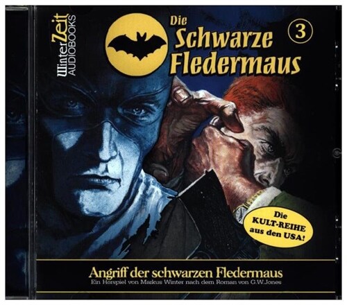 Die Schwarze Fledermaus - Angriff der Schwarzen Fledermaus, 1 Audio-CD (CD-Audio)