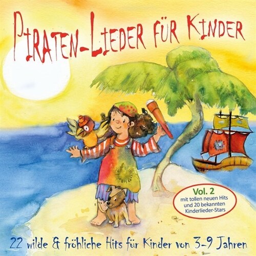 Piraten-Lieder fur Kinder (Vol. 2), 1 Audio-CD (CD-Audio)