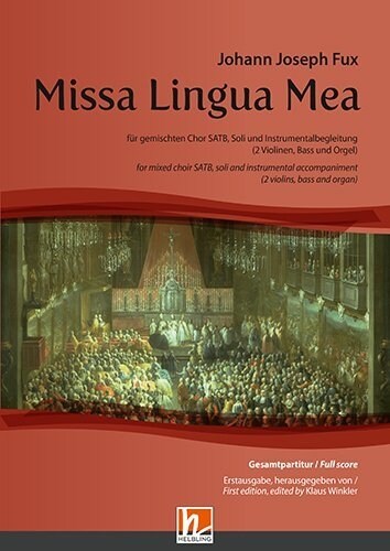 Missa Lingua Mea (SATB) - Gesamtpartitur (Sheet Music)