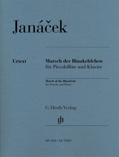 Marsch der Blaukehlchen, fur Piccoloflote und Klavier (Sheet Music)