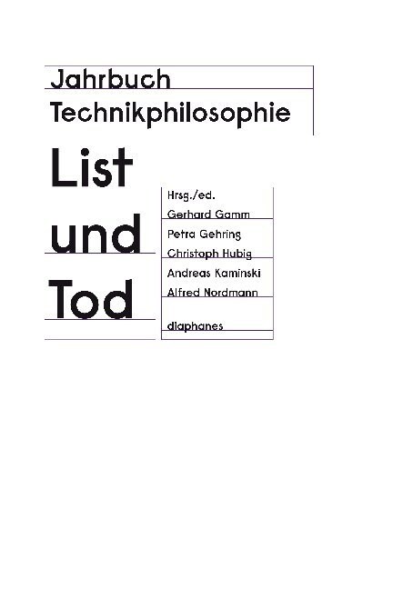 Jahrbuch Technikphilosophie 2016 (Paperback)