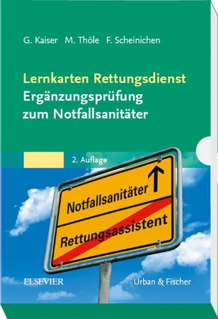 Lernkarten Rettungsdienst - Erganzungsprufung zum Notfallsanitater (Cards)