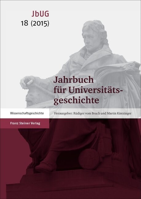 Jahrbuch Fur Universitatsgeschichte 18 (2015): Transnationale Universitatsgeschichte (Paperback)