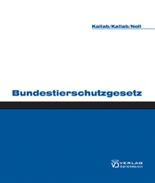 Bundestierschutzgesetz (Loose-leaf)