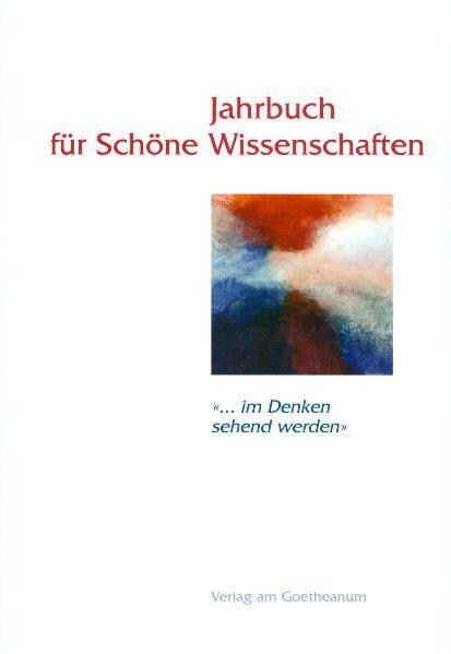 Jahrbuch fur Schone Wissenschaften. Bd.1 (Paperback)