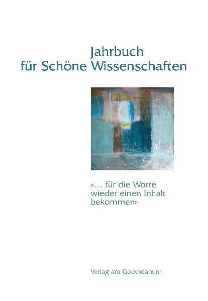 Jahrbuch fur Schone Wissenschaften. Bd.3 (Paperback)