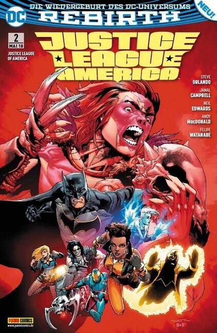 Justice League of America - Der Fluch des Kingbutcher (Paperback)