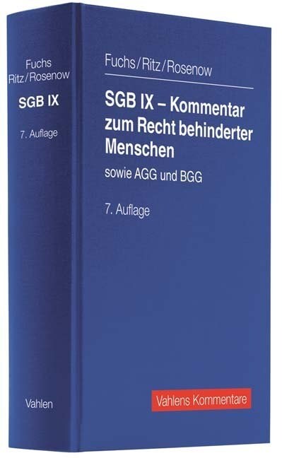 SGB IX - Kommentar zum Recht behinderter Menschen (Hardcover)