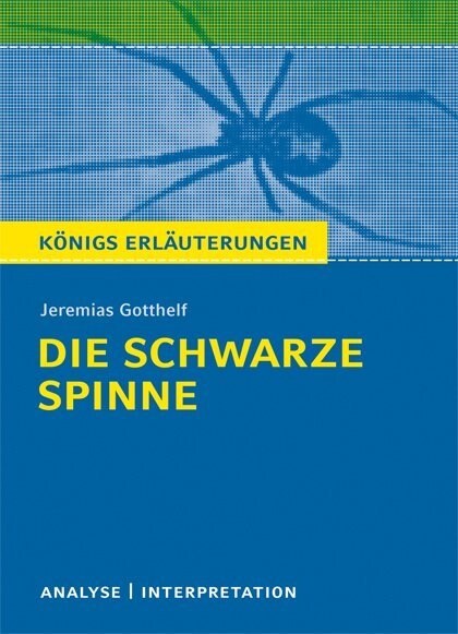 Jeremias Gotthelf Die schwarze Spinne (Paperback)