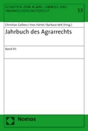 Jahrbuch des Agrarrechts. Bd.7 (Paperback)