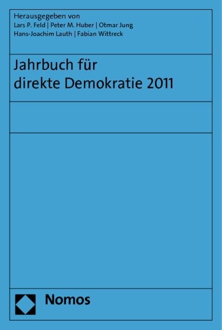 Jahrbuch fur direkte Demokratie 2011 (Paperback)