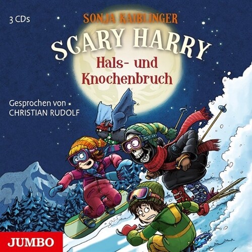 Scary Harry - Hals- und Knochenbruch, 3 Audio-CD (CD-Audio)