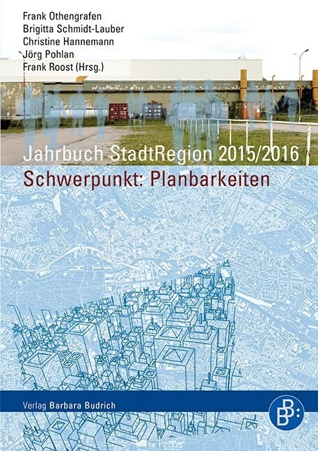 Jahrbuch StadtRegion 2016/2016 Schwerpunkt: Planbarkeiten (Paperback)