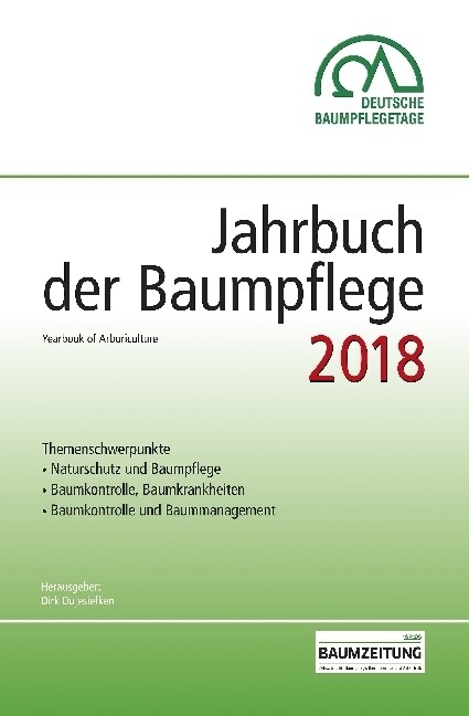 Jahrbuch der Baumpflege 2018 (Paperback)
