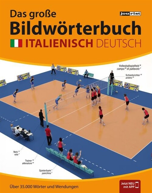 JOURIST Das große Bildworterbuch Italienisch-Deutsch (Hardcover)