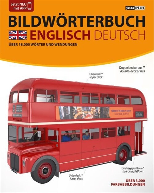 JOURIST Bildworterbuch Englisch-Deutsch (Paperback)