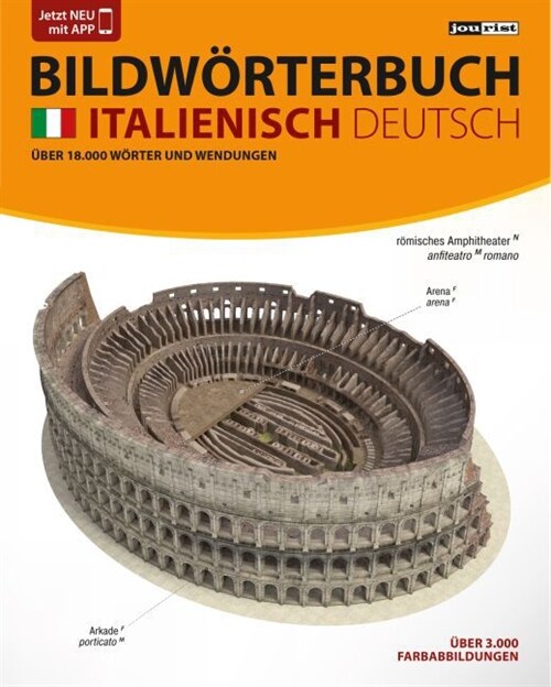 JOURIST Bildworterbuch Italienisch-Deutsch (Paperback)