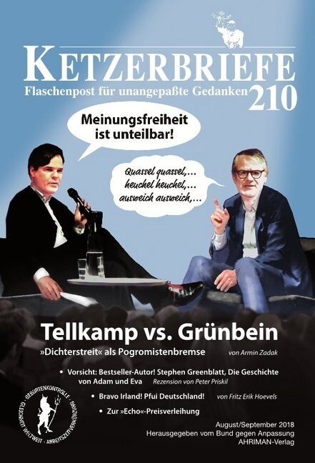 Tellkamp vs. Grunbein (Paperback)