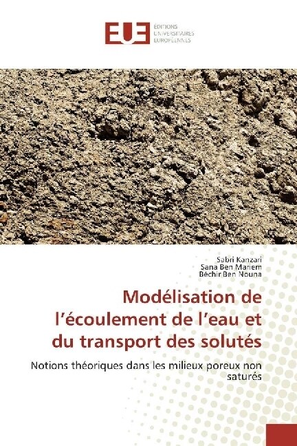 Modelisation de lecoulement de leau et du transport des solutes (Paperback)