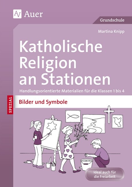 Katholische Religion an Stationen Bilder & Symbole (Pamphlet)