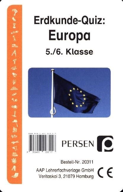 Erdkunde-Quiz: Europa (Kartenspiel) (Game)