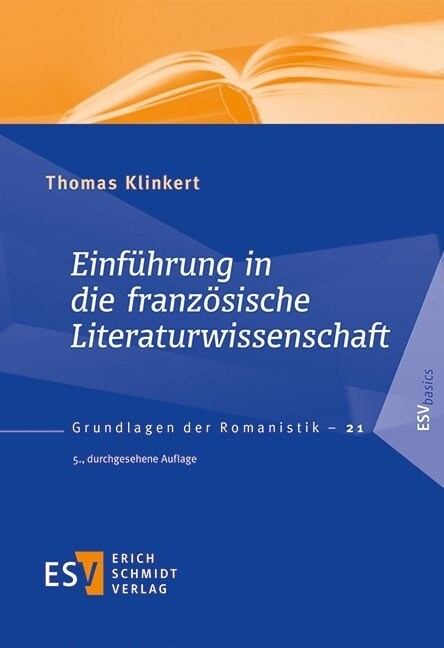 Einfuhrung in die franzosische Literaturwissenschaft (Paperback)