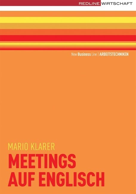 Meetings auf Englisch (Paperback)