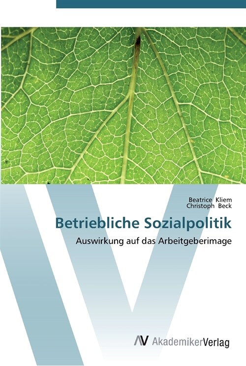 Betriebliche Sozialpolitik (Paperback)