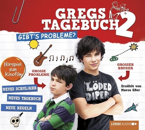 Gregs Tagebuch - Gibts Probleme？, Audio-CD (CD-Audio)
