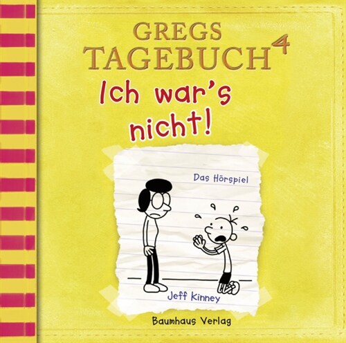 Gregs Tagebuch - Ich wars nicht!, Audio-CD (CD-Audio)