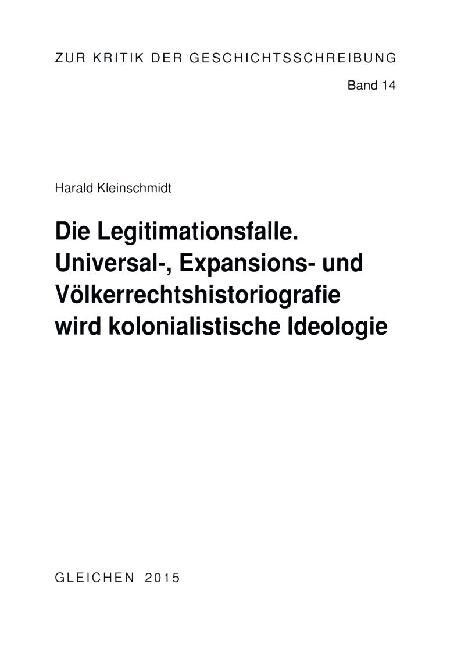 Die Legitimationsfalle (Paperback)