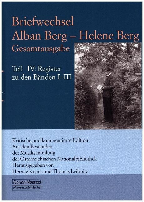 Briefwechsel Alban Berg - Helene Berg 4 (Hardcover)