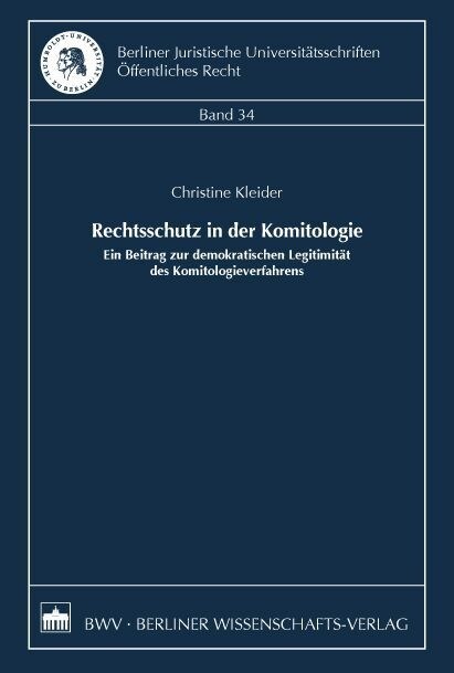 Rechtsschutz in der Komitologie (Paperback)