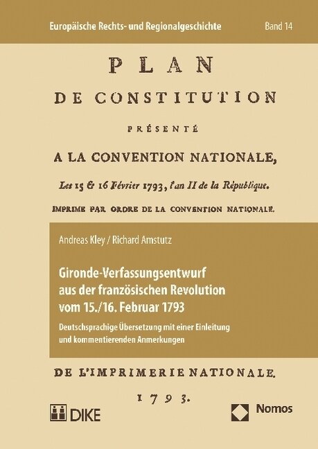 Gironde-Verfassungsentwurf aus der franzosischen Revolution vom 15./16. Februar 1793 (Paperback)