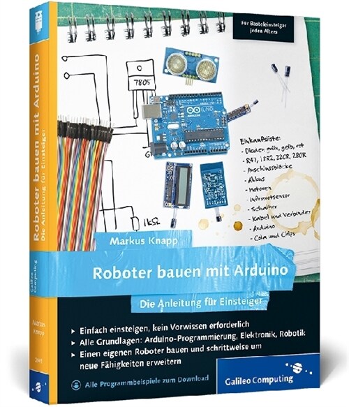 Roboter bauen mit Arduino (Paperback)