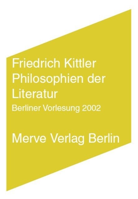 Philosophien der Literatur (Paperback)