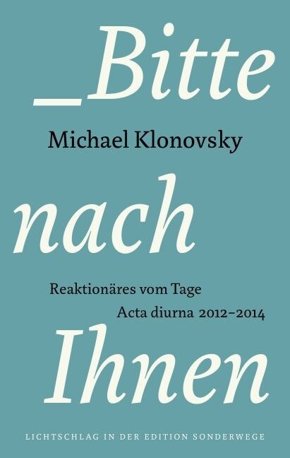 Bitte nach Ihnen (Hardcover)