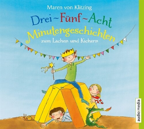 Drei-Funf-Acht-Minutengeschichten zum Lachen und Kichern, 1 Audio-CD (CD-Audio)