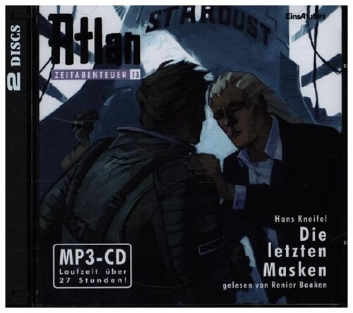 Atlan, Zeitabenteuer - Die letzten Masken, 2 MP3-CDs (CD-Audio)