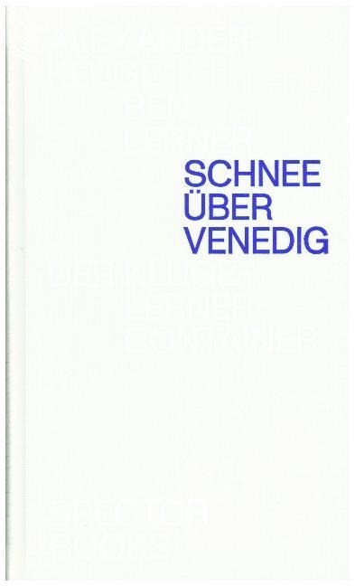 Schnee uber Venedig (Paperback)