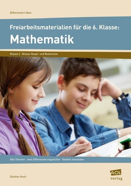 Freiarbeitsmaterialien fur die 6. Klasse: Mathematik (Paperback)