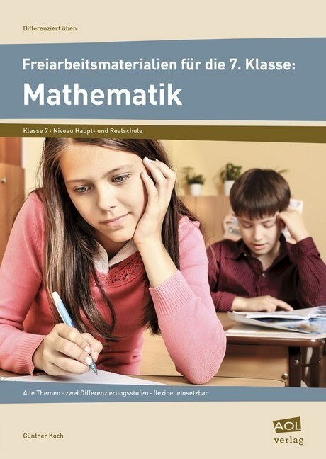 Freiarbeitsmaterialien fur die 7. Klasse: Mathematik (Pamphlet)