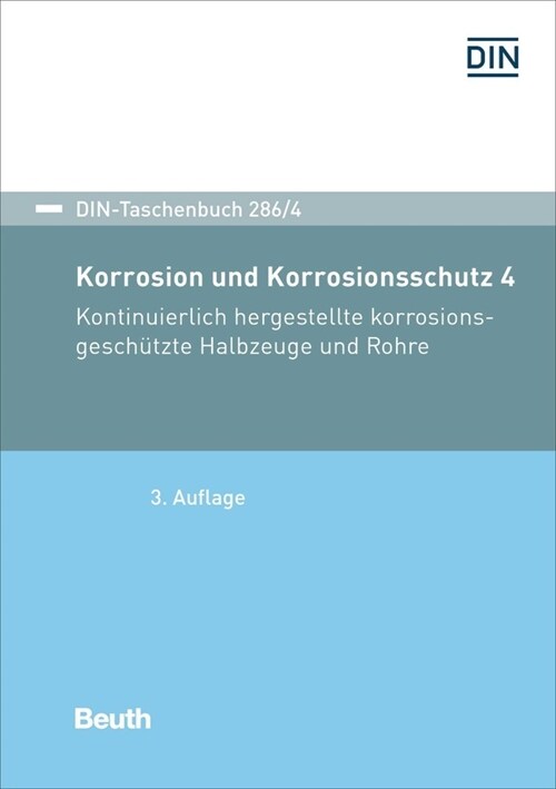 Korrosionsgeschutzte Erzeugnisse, allgemeine Normen (Paperback)