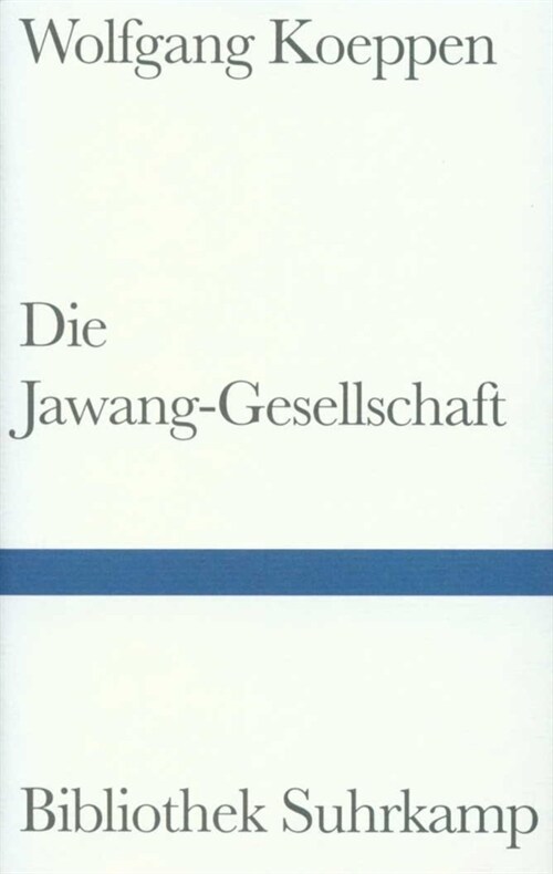 Die Jawang-Gesellschaft (Hardcover)