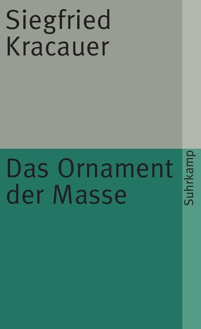 Das Ornament der Masse (Paperback)