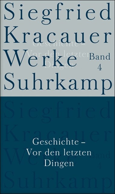 Geschichte - Vor den letzten Dingen (Hardcover)