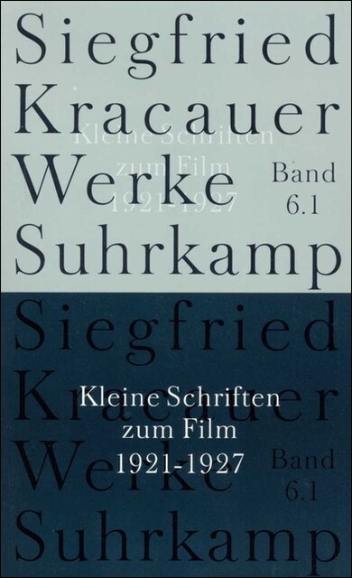 Kleine Schriften zum Film, 3 Tle. (Paperback)