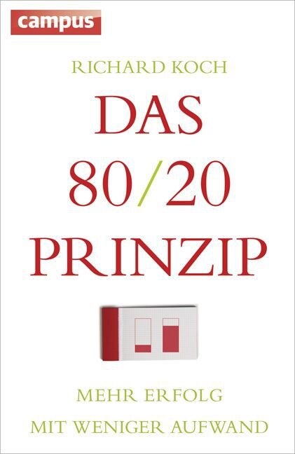 Das 80/20-Prinzip (Hardcover)