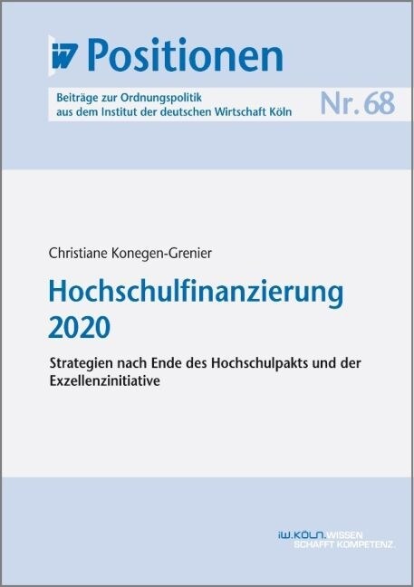 Hochschulfinanzierung 2020 (Paperback)